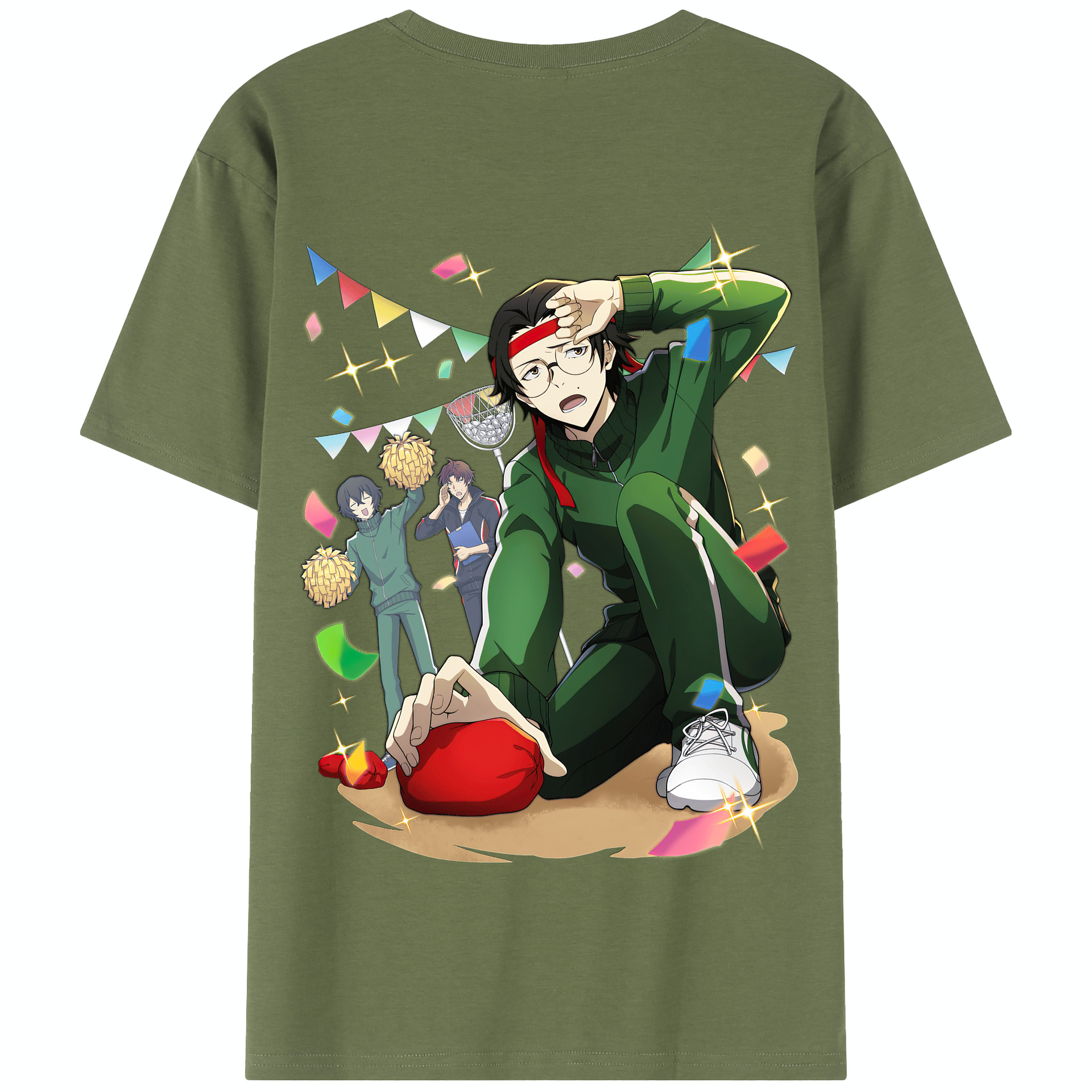 （画像用） 文豪ストレイドッグス Bungo Stray Dogs 綿100％半袖Tシャツ（背面プリント）